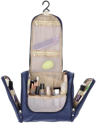 

Ergode Modern Large Capacity with Multi Pockets Toiletry Bag Navy Blue Travel Toiletry Kit(Blue)