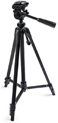 

Landmark HQC_504H_3120 smart phones compatiable Portable tripod||360 degree tripod|| Foldable triopod|| Camera stand|| Mobile Tripod|| Camcorder tripod|| Camera mount|| Extendable tripod||Three-Dimensional Head & Quick Release Plate|| Assorted color|| Com