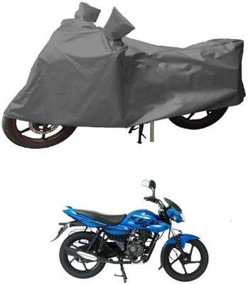 JVG Two Wheeler Cover for Bajaj(XCD 125cc, Grey)