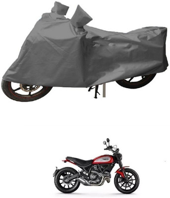 JVG Two Wheeler Cover for Ducati(Scrambler, Grey)