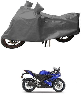 JVG Two Wheeler Cover for Yamaha(R15 V3, Grey)