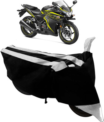 Flipkart SmartBuy Two Wheeler Cover for Honda(Black, Silver)