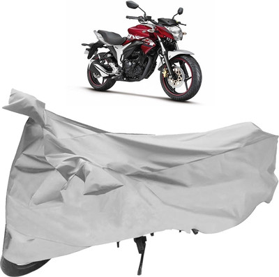 SHOOLIN Two Wheeler Cover for Suzuki(Silver)