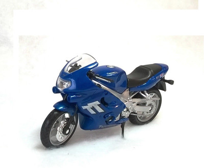 

Welly 1:18 Die Cast Motorcycle Triumph 2002 TT600(Multicolor)