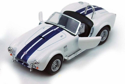 Cosita Licensed 5'' 1965 Shelby Cobra 427 S/C Die Cast Car(White)