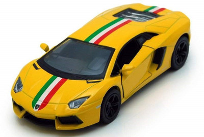 

Cosita Licensed 5'' Lamborghini Aventador LP 700-4 Die Cast Car(Yellow)