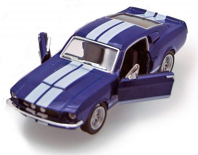 

Cosita Licensed 5'' 1967 Shelby GT500 Die Cast Car(Blue)