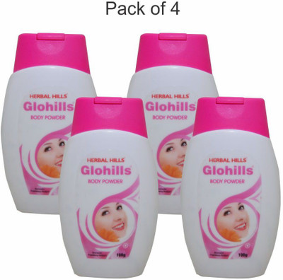 

Herbal Hills Glohills Body Powder - 100gms (Pack of 4)(100 g)