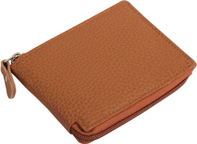 

SNVOGUE Men Casual Tan Genuine Leather Wallet(5 Card Slots), Beige