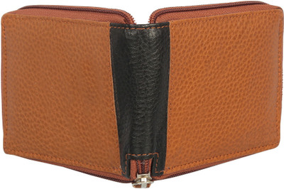 

SNVOGUE Girls Casual Tan Genuine Leather Wallet(5 Card Slots), Brown