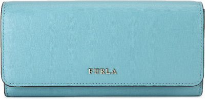 

Furla Women Casual Blue Genuine Leather Wallet(12 Card Slots), Turchese