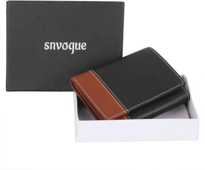 

SNVOGUE Men Casual Black, Brown Artificial Leather Wallet(6 Card Slots)