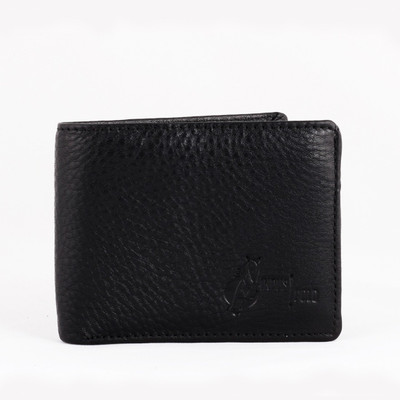 

Induspolo Men Black Genuine Leather Wallet(8 Card Slots), Bk