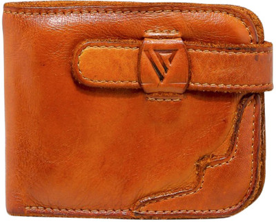 

Vilado Men Brown Genuine Leather Wallet(6 Card Slots)