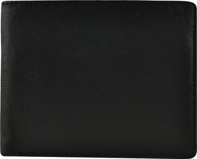

Yogifts Retail Men Black Genuine Leather Wallet(3 Card Slots)