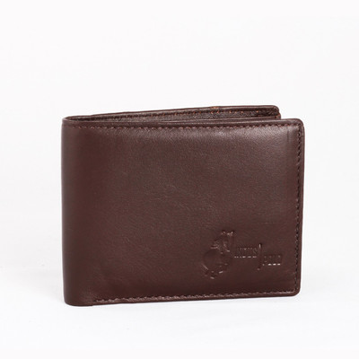 

Induspolo Men Brown Genuine Leather Wallet(8 Card Slots), Br
