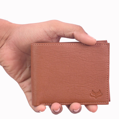 

GANNETS Men Tan Artificial Leather Wallet(4 Card Slots)