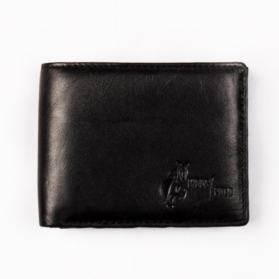 

Induspolo Men Black Genuine Leather Wallet(8 Card Slots), Bk