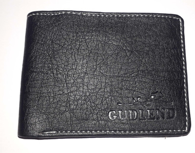 

Loyal king Men Black Genuine Leather Wallet(2 Card Slots), Black variants
