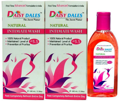 

daisy dales 100% NATURAL PH 3.5 Intimate Wash(200 ml, Pack of 2)