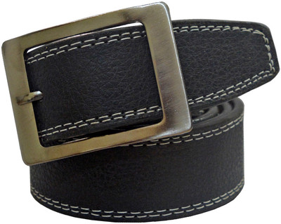 

Sun Shopping Men Formal Black Synthetic Belt