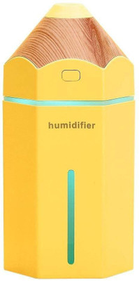 

Shrih Mini Portable USB Car Home Pencil Shape Air Humidifier Purifier Portable Room Air Purifier(Yellow)