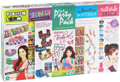 

TOYGALAXY 5 IN 1 party pack for girls