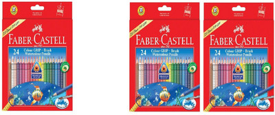 

Faber-Castell 24 grip brush watercolour pencil