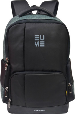 

EUME Lexus 22 Ltr Laptop Backpack for 40 cm Laptop And Nylon Water Resistance Backpack - (Olive Green) 22 L Backpack(Green)