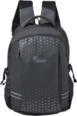 

F Gear Lone Wolf with Rain Cover 34.0 L Laptop Backpack(Grey), Black;grey