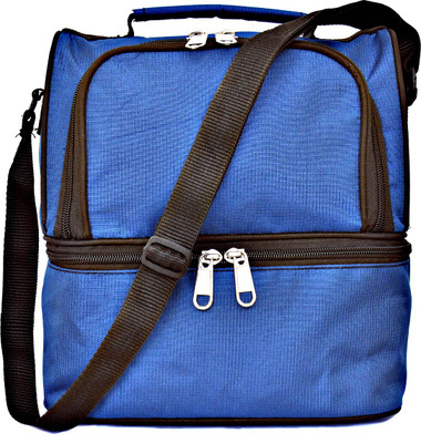 

Maitri Enterprises Cross Body Lunch Bag Waterproof Lunch Bag(Blue, 2 L)
