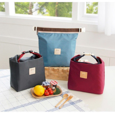 

BANQLYN 3pcs iconic Lunch bag Multi Colour Lunch Bag(Multicolor, 1 L)