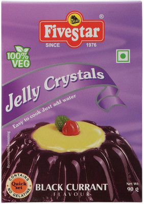 

5 Star Black Currant 90g each Pack of 4 Jelly Powder(360 g)
