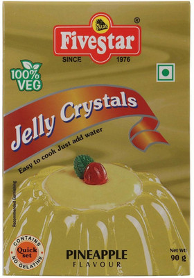 

5 Star Pineapple 90g each Pack of 4 Jelly Powder(360 g)