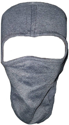 H-Store Grey Bike Face Mask for Men & Women(Size: Free,  Balaclava)