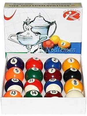 

Laxmi Ganesh Billiard Pool Ball Set by Xin Kang Billiard Ball(Pack of 16, Multicolor)