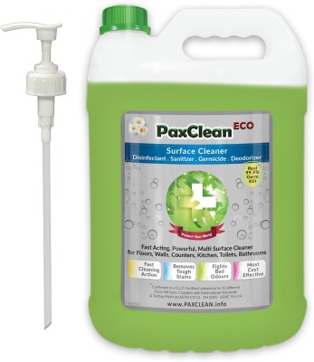 

PaxClean ECO (Jasmine) 5L, Bathroom – Toilet Surface Disinfectant Sanitizer Cleaner, Germicide, Deodorizer, Cleaner Concentrate Jasmine(5 L)