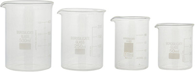 Parshv 500 ml Measuring Beaker(Pack of 4)