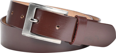 

Crazee Wear Men Casual Brown Genuine Leather Belt