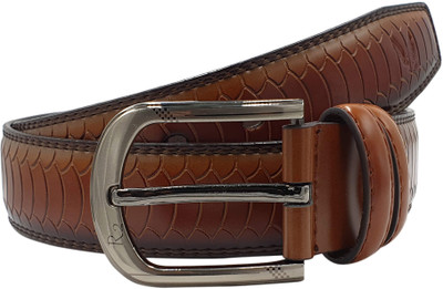 

Baluchi Men Casual Tan Artificial Leather Belt