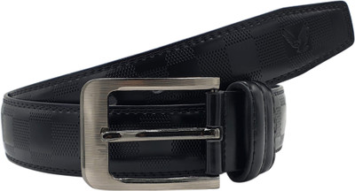 

Baluchi Men Casual Black Artificial Leather Belt