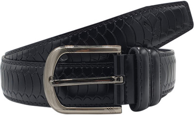 

Baluchi Men Casual Black Artificial Leather Belt