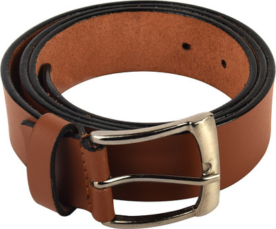 

Go India Store Men Brown Genuine Leather Belt