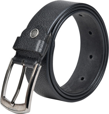 

Crazee Wear Men Casual Black Genuine Leather Belt