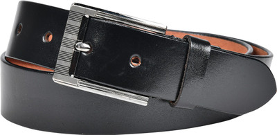 

Crazee Wear Men Casual Black Genuine Leather Belt