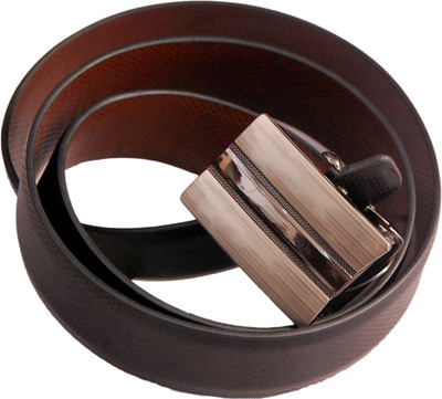 

NITI Men Casual Brown Genuine Leather Belt
