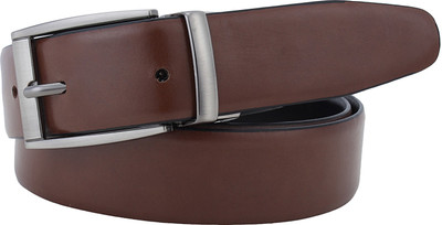 

Entire Men Formal, Casual, Party, Evening Brown Genuine Leather Reversible Belt