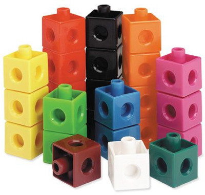 

Learning Resources Snap Cubes (Set of 100)(Multicolor)