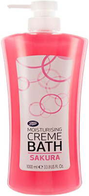 

Boots Moisturising Creme Bath, Sakura - 1000ml (33.8oz)(1000 ml)