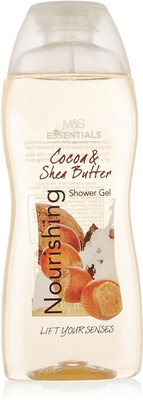 

Mark & Spencer Essentials Nourishing Shower Gel, Cocoa & Shea Butter - 300ml(300 ml)